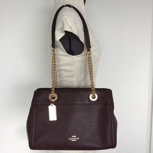 coach brooke chain carryall
